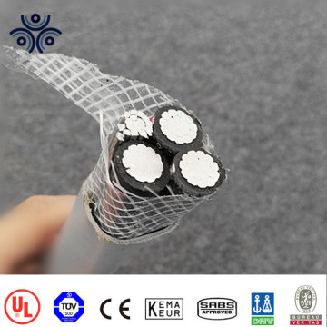 UL Listed Service Entrance Cable 600V 8000 Series Aluminum Alloy Type 6-6-6 Se Cable Seu Cable Ser Cable