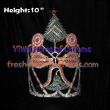Christmas Tree And Candy Crystal Pageant Crowns
