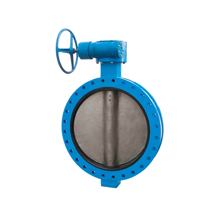 Factory DN200 Ductile Iron U Type Butterfly Valve manufacturer