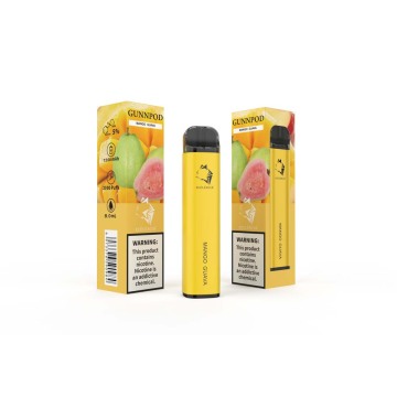 Juice Flavors Gunnpod Vape Vape Vaporizer 2000puffs