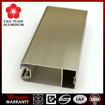 Standard anodizing aluminium extruded profiles for furniture