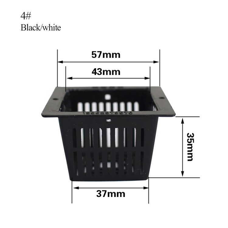 45mm Plastic Garden Planting Mesh Net Pot