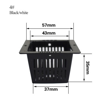 45 mm plantation de jardin en plastique Pot en filet en filet