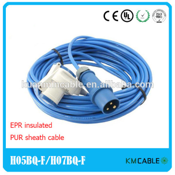 PUR sheath H05BQ-F cable with ROHS