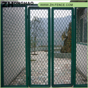 Galvanized Flat Panel Iron Mesh Fence Gate,Housing Yard Gates Fence Gate,Main Fence Gate