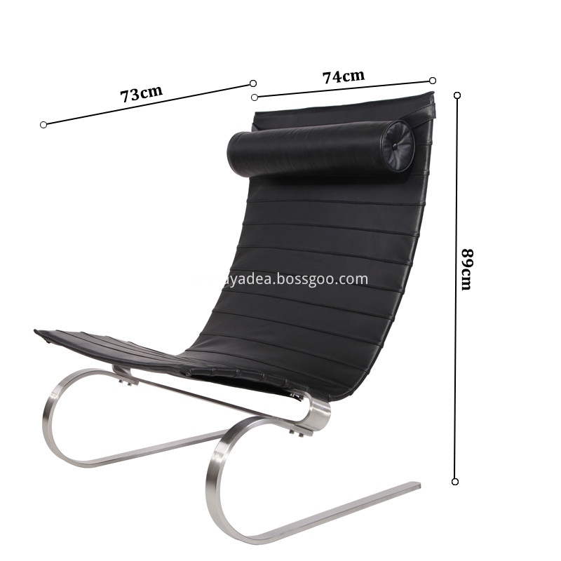 Leather lounge chair Leather lounge chair