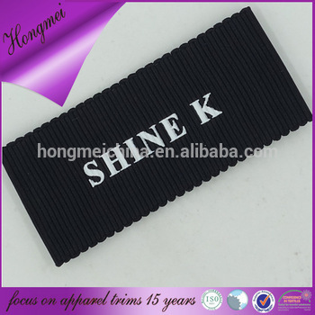 2014 direct factory special print label silk screen