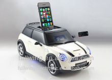 mini usb fm radio car shape speaker iMINI-B