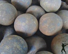 Rolling forged steel balls