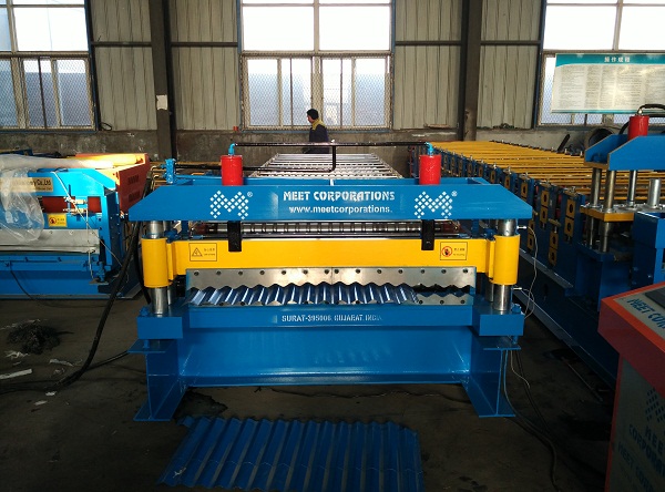 FX silo corrugated metal panel tile roll making machine