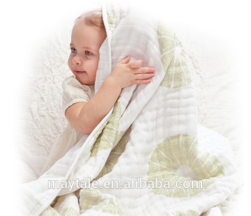 Multi layers Muslin Swaddle Blanket