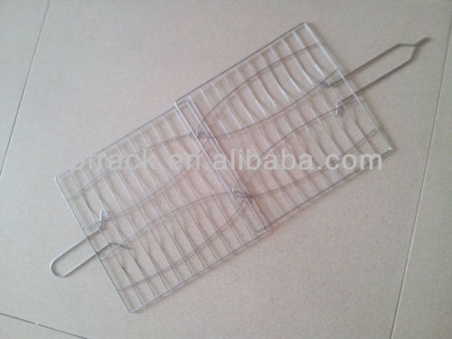 Stainless steel firmly mesh bbq grill clamps