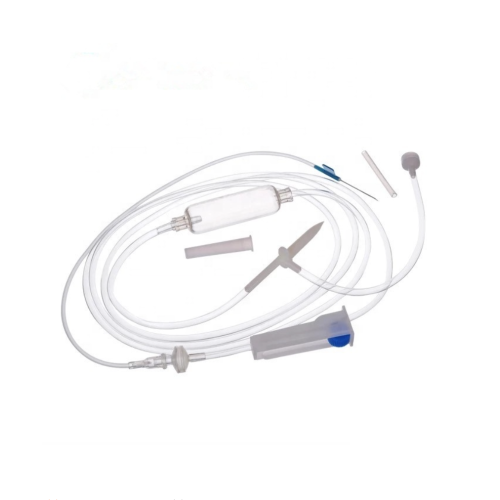 Micro Dropper Medical Infusion Set สำหรับการใช้งานครั้งเดียว