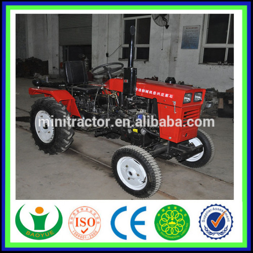ISO9001 electric farm tractor Certificate and mini wheel tractor type garden tractor