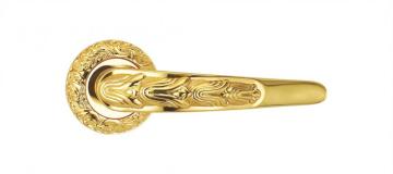 Wenzhou unique rosette door handle for wood door