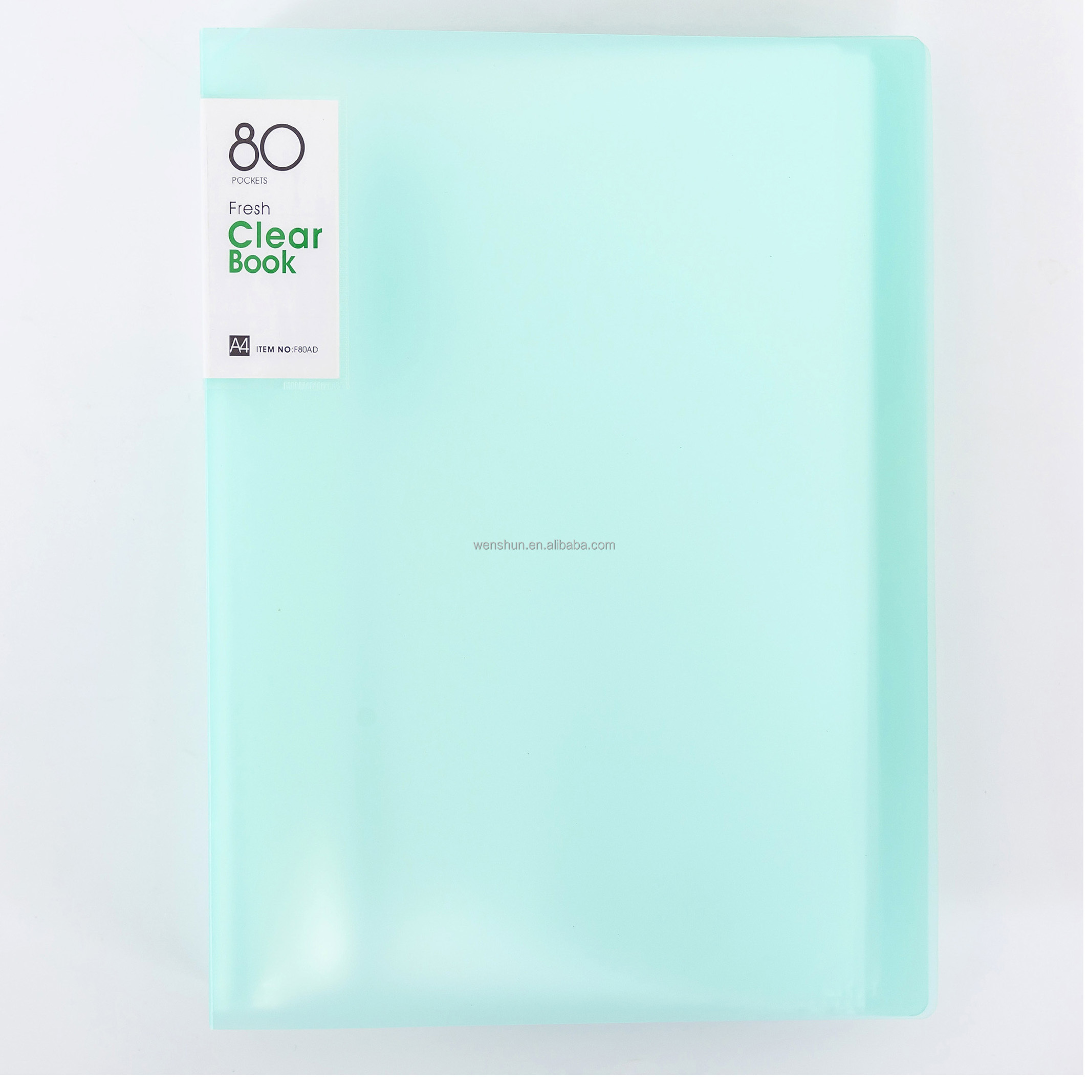 Presentation 20-60 Pockets A4 Display Clear Book File Folder Document Holder Document Folder Plastic Pockets File Folder