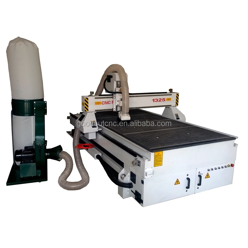 Jinan cnc wood furniture carving 1325 cnc router manual with stepper motor