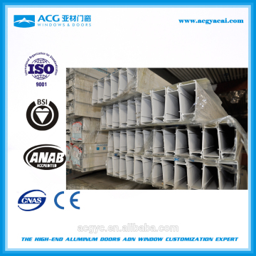 Thermal barrier aluminum profile