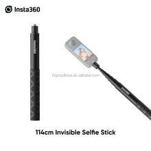 Invisible 114cm Selfie Stick for Insta360 X3/ONE X2/ONE RS Action Cameras