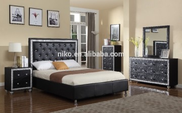 2016 Hot Selling Modern Bed Room Set,Wooden Bed Room Furniture MB8024