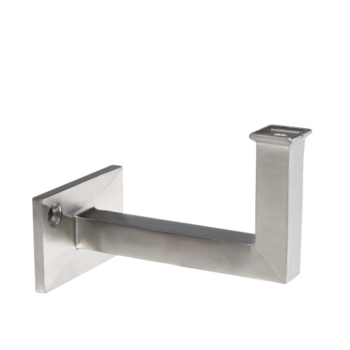 Square Stainless Steel Ajustable Handrail Bracket for Stairs