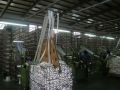Grijze grijze 100% polyester ophijsende polyester sling met 4000kgs breeksterkte