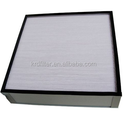 HEPA Air Handling Unit Air Filter Without separatos for Cleanrooms H13,H14,