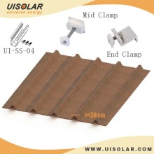 Hot Sale Solar Mounting Energy Pitched Tin Roof System