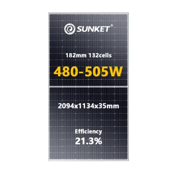 Economical high efficiency 500W cheap solar panel price