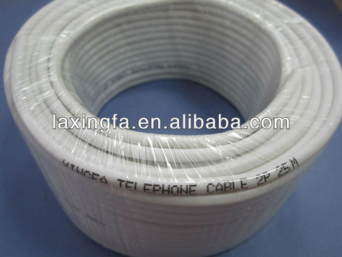 two pairs outdoor telephone wire