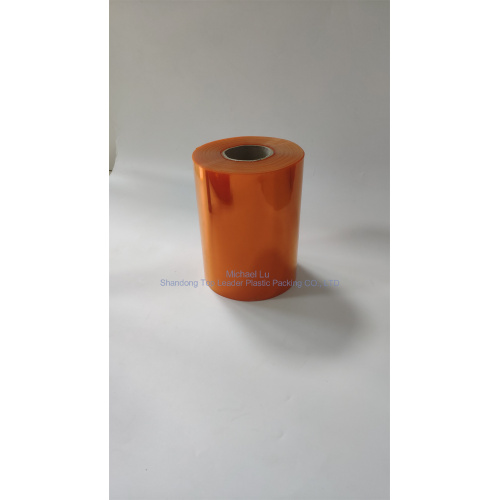 orange color pvc sheet primary packaging material