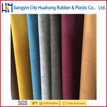 PVC decoration leather in colors