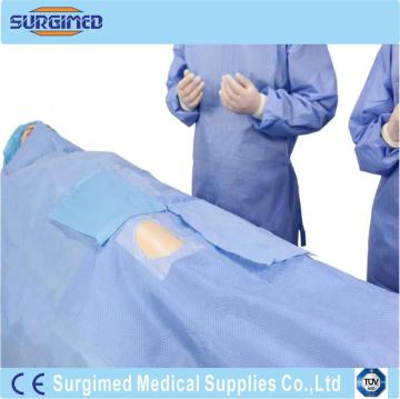 disposable sterile adhesive aperture drape