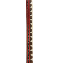 red painting green stitches bond leather welt