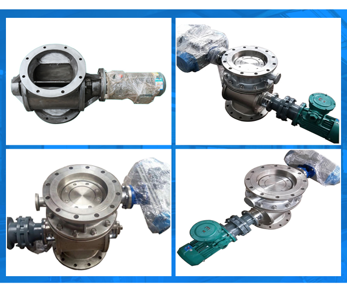 Airlock feeder cement plant spare parts stainless steel rotary airlock valve