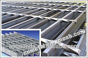 Hot Dipped Galvanized Steel Grating flooring and platform steel grating panel, walkway steel grating, walking steel grating