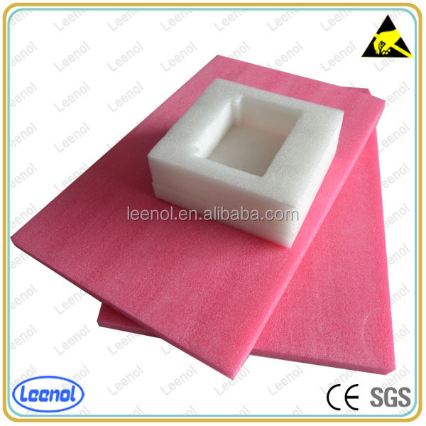 LN-1507018 anti static EPE Foam electronic component packing ESD EPE foam