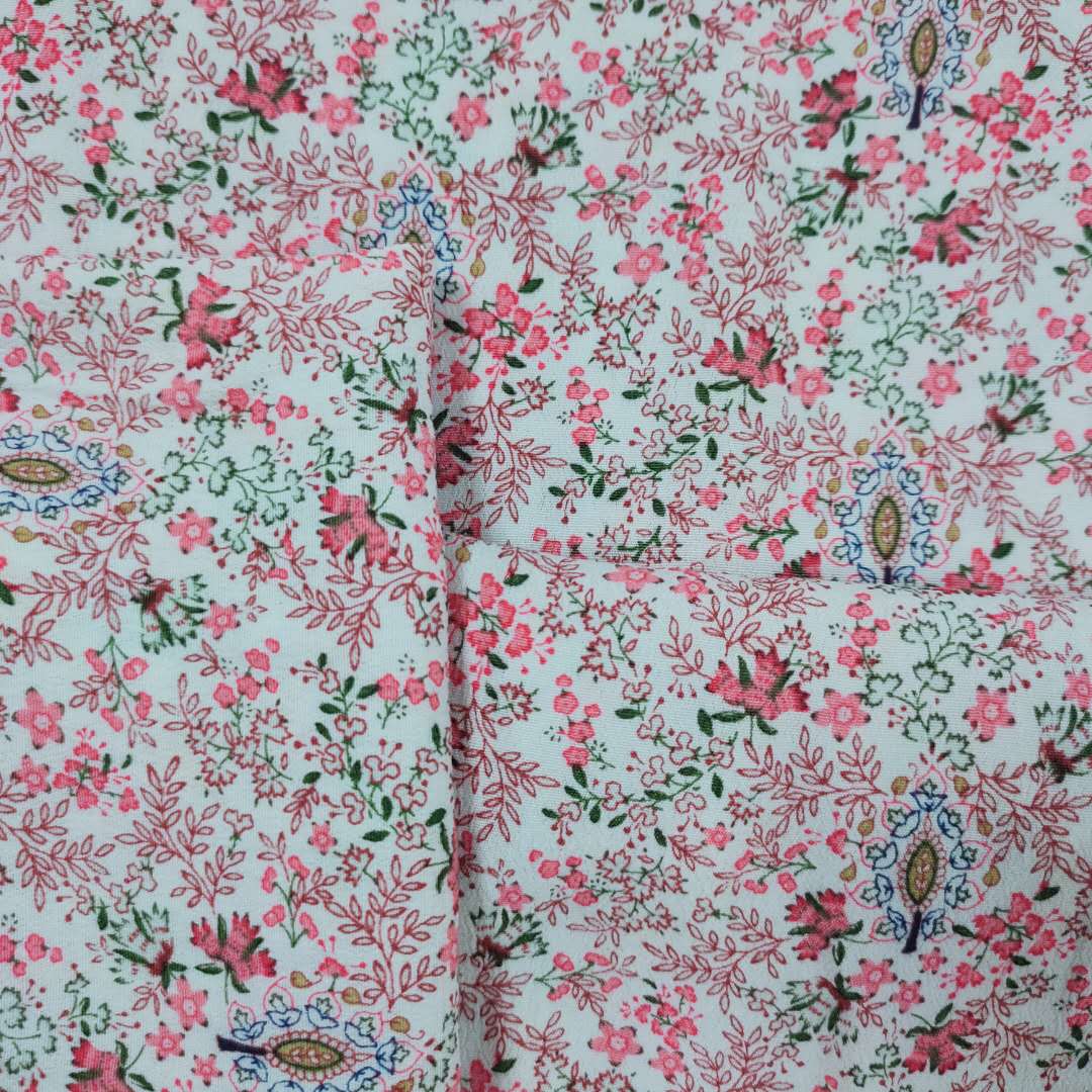 Lady's Skirt Printed Fabric