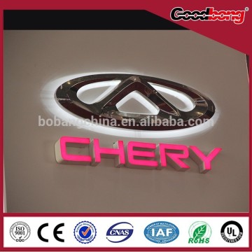 auto accessories logos chrome emblem