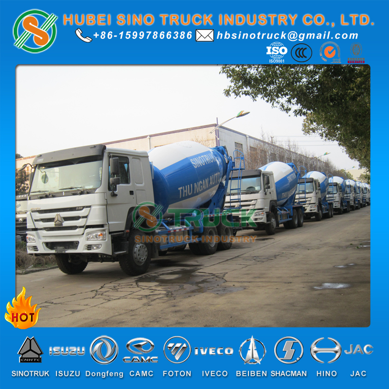 HOWO 9cbm Concrete Transit Mixer