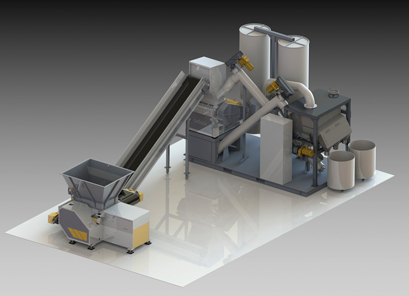 Economic Cable Recycling Plant / Recycling System