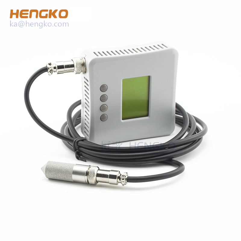 Weather-proof digital duct mounted soil detection temperature humidity sensor probe