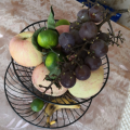 Keranjang buah corong ganda