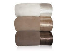 Micro Fleece Sheet Set W/Satine Border