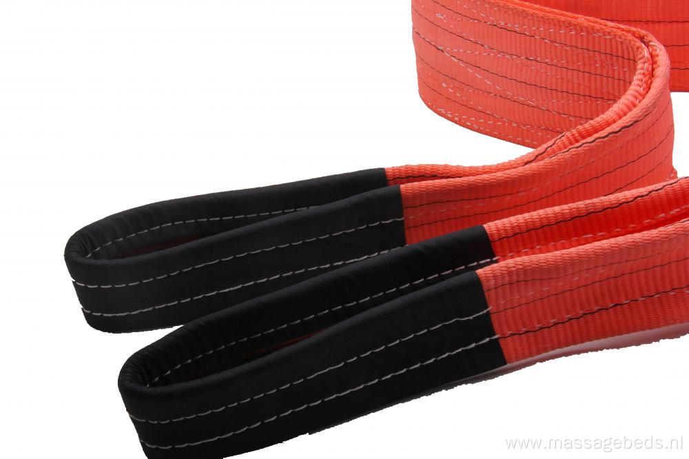 Red Color 5Ton BS Polyester Lifting Sling Belt