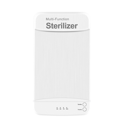 Scatola portatile per sterilizzazione cellulare con 2 porte USB