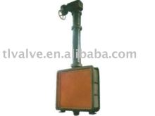 square type butterfly valve