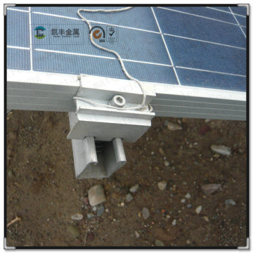 solar mounting system end clamp