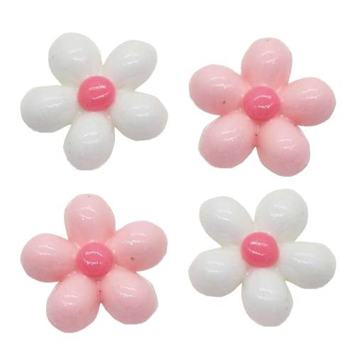 Fashional Mini Flower Beads Kawaii Cabochon For Girls Bedroom Garment Haior Accessories Charms DIY Decor Items