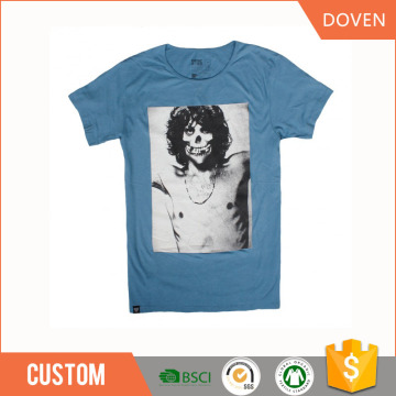 Custom promotional man/woman blank t-shirt cotton